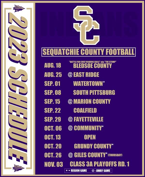 2023 schedule